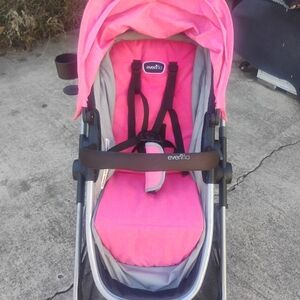 Evenflo Pink and Gray Stroller